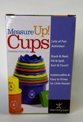 Discovery Toys MEASURE UP! 12 Cups, Toddler Toy, Preschool, Colors May Vary - Image 1 of 4