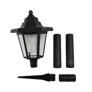 Solar Power LED Garden Lamp Post Coach Lighting Yard Lawn Walkway Light - Picture 1 of 22