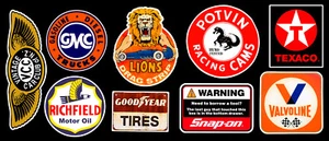 Motor Parts Vinyl Sticker Pack #2 - Picture 1 of 1