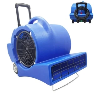 110V 1.2HP Hotel Air Mover Carpet Dryer 3 Speed 5650CFM Floor Blower Fan Janitor - Picture 1 of 23