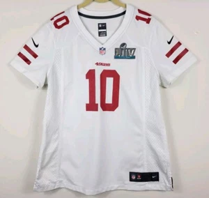 Jimmy Garoppolo #10 San Francisco 49ers Nike Super Bowl LIV Jersey Womens Size L - Picture 1 of 20