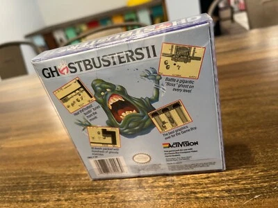 Ghostbusters II 2 CIB MINT w/ Manual & Inserts Game Boy USA Early Print Blue - Image 1 of 4