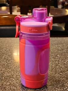Vintage PINK Retired Bubba Kids Flo Refresh Water Bottle, 16 oz - Coral Reef - Picture 1 of 14