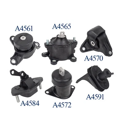 6PC Engine Motor & Automatic Transmission Mount for 2009-2014 Acura TSX l4 2.4L - Image 1 of 4