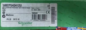 Schneider 140CPU43412U Brand New Schneider PLC Module UPS Fast Shipping - Picture 1 of 1