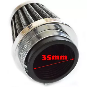 35mm AIR FILTER for 70 90 110cc 125cc SUNL TAOTAO ATV Pit Dirt Bike Go Kart Quad - Bild 1 von 6