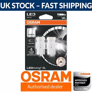 OSRAM LEDriving SL LED W21W 6000K Cool White Car Bulb (Twin) W3x16q | 12V - Picture 1 of 4