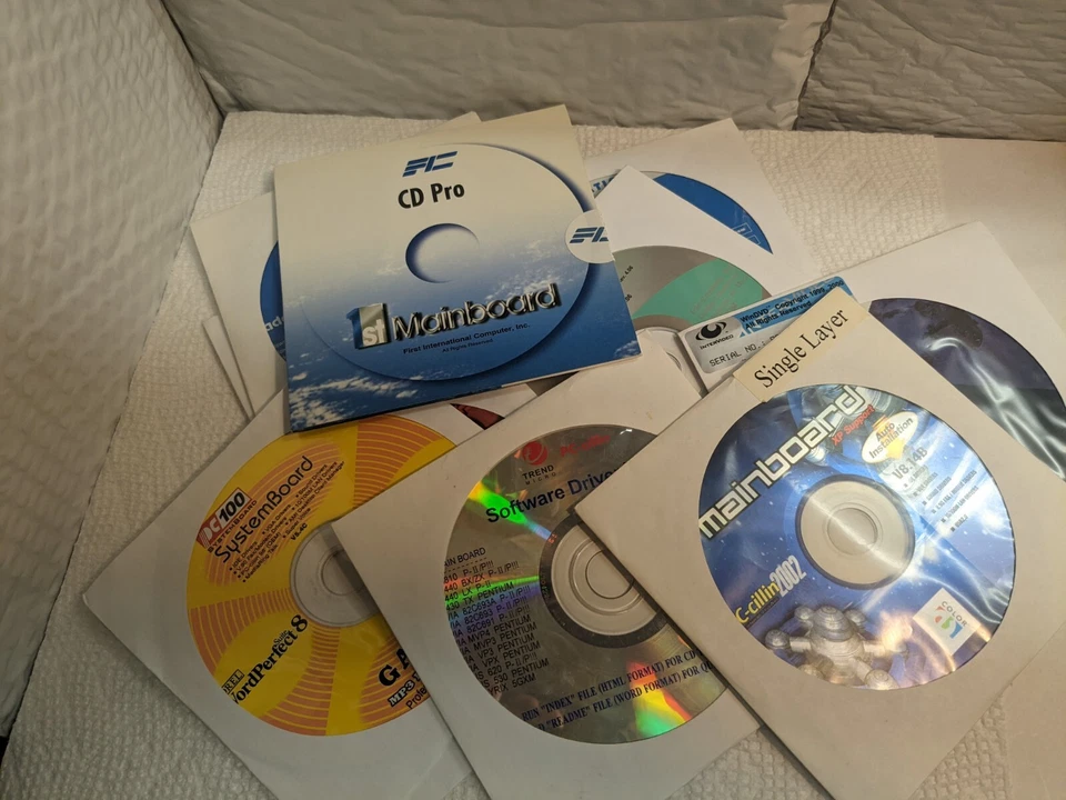 Driver Disk VIA SiS Nvidia Intel Dell HP Compaq MSI BioStar FIC Abit Asus PCChip - Image 1 of 1