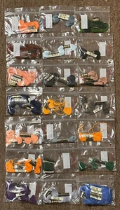 Lot of 21 Bags Embroidery Floss Skeins DMC Thread Mix Colors Cross Stitch Craft - Picture 1 of 1