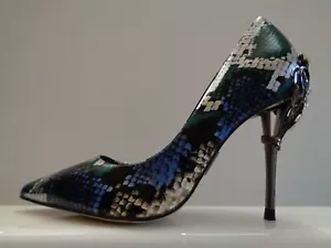 Moda in Pelle Ilari Ladies Snake Print Shoes UK 7 EUR 40 REF M73+ - Picture 1 of 7