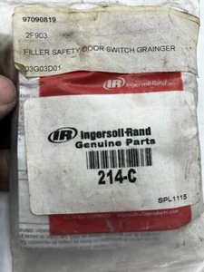 INGERSOLL RAND 214-C FILLER SAFETY DOOR SWITCH GRAINGER ⭐ - Picture 1 of 6