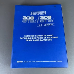 Ferrari 308 GTBi / 308 GTSi U.S. Version Spare Parts Catalogue Cat. 193/80 - Picture 1 of 9