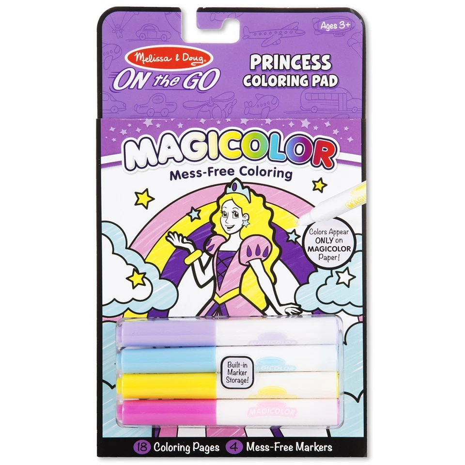 3 Pack - Melissa & Doug On The Go Magicolor-Princess - MD9136 - Bild 1 von 1