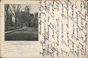Sterling,IL Presbyterian Church 1905 Whiteside County Illinois Postcard - Picture 1 of 2