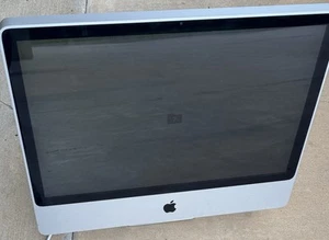 Apple iMac A1225 2008 24" 2.8GHz 2GB RAM 320GB HDD - FOR PARTS Powers On - Picture 1 of 11