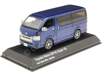 2014 Toyota Hiace Super GL Azul Marino Metalizado 1:43 Kyosho 03861BM - Imagen 1 de 4
