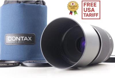 [Top MINT w/ Hood] Contax Carl Zeiss Apo Makro Planar T* 120mm F4 Lens 645 JAPAN - Image 1 of 4