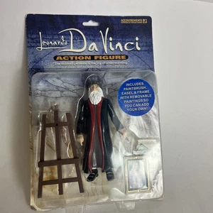 Leonardo Da Vinci Action Figure Sealed 2005 Accoutrements NEW Read - Picture 1 of 5