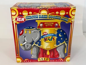 Limited Edition Team IGA Hometown 1998 Circus Elephant Keksdose Circus Daze - Bild 1 von 12