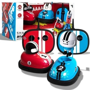 Sharper Image RC Road Rage Speed Bumper Cars 2er Pack ferngesteuertes Weihnachtsgeschenkset - Bild 1 von 8