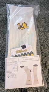 Peanuts Woodstock Crew-Socken für Herren cremeweiß 6,5–12,5 neu mit Etikett UPC 198420375607 - Bild 1 von 8