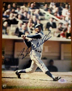 Billy Williams Autographed 8 X 10 Photo Chicago Cubs 1969! PSA/DNA - Picture 1 of 3