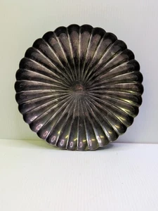 Plato grande festoneado ELKINGTON 38385 plateado - Imagen 1 de 4