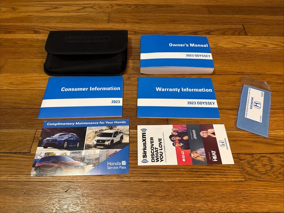 Honda Odyssey 2023 manual del propietario con estuche OEM envío gratuito Foto 1 de 1