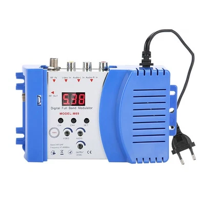 RF-Modulator AV-RF AV-TV-Konverter unterstützt VHF UHF Pal / NTSC 110–240 V - Bild 1 von 4