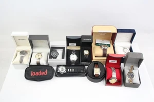 Mens Assorted Boxed Watches Quartz Pulsar Sekonda Etc UNTESTED x 12 - Picture 1 of 6