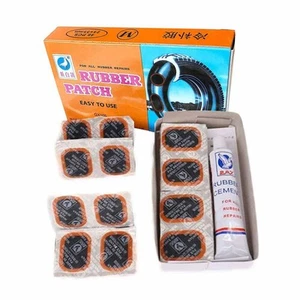 Motorcycle Motorbike Inner Tube Puncture Repair Kit Set 48 x Patches New - Picture 1 of 8