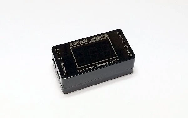 AOKoda AOK-041 1S LiPo RC Model Battary Voltage Tester Checker BK598
