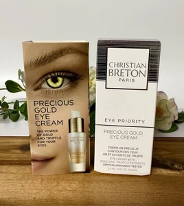 Christian BRETON EYE PRIORITY PRECIOUS GOLD EYE CREAM 15ml NEW - Picture 1 of 5