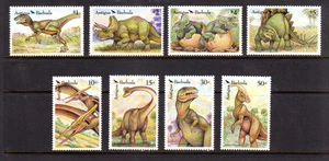 ANTIGUA & BARBUDA - 1992 PRÄHISTORISCHE TIERE DINOSAURIER SC#1541-1548 - 8V POSTFRISCH - Bild 1 von 4