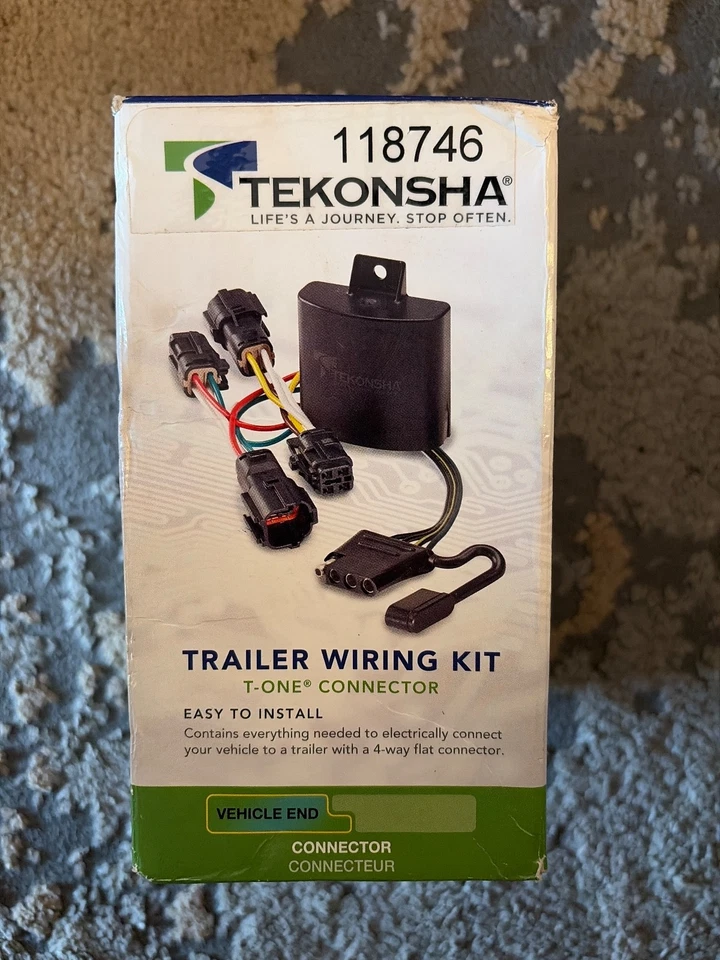 Tekonsha 拖车接线套件 118746 马自达 CX-5 2017-当前 — 第 1/3 张图片