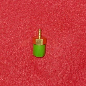 Conector de manguera de latón Swagelok, B-2-HC-1-4 - Imagen 1 de 1