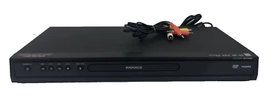 Reproductor de DVD Magnavox HDMI DP170MS8 DVD Video SIN CONTROL REMOTO Negro Probado Funcionando Foto 1 de 4