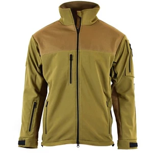 Brand army military style combat soft shell jacket Coyote waterproof windproof - Picture 1 of 5