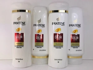 4 Pantene Pro-V Radiant Color Shampoo & Conditioner, Vibrant Shine, 2 of Each - Picture 1 of 2