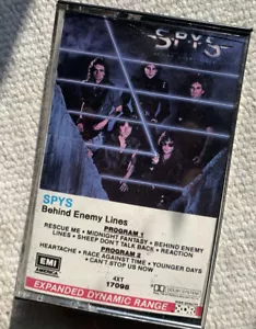 SPYS-Behind Enemy Lines Cassette- Al Greenwood Ed Gagliardi ex Foreigner - Picture 1 of 4