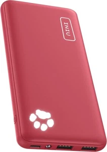 INIU Portable Charger, USB C Slimmest Triple 3A High-Speed 10000mAh Phone Power - Photo 1 sur 8