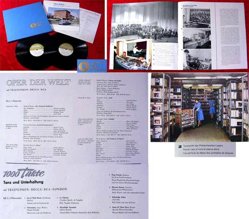 2LP Box Teldec 1000 Takte Promo Box  w/ Booklet - Bild 1 von 1