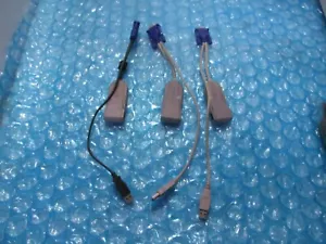 Lot of 3 Raritan P2ZCIM-USB KVM Switch Daisy Chain USB Module Cable CIM - Picture 1 of 4