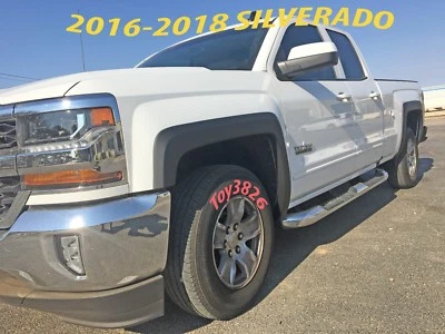 FACTORY STYLE FENDER FLARES FOR 2014-2018 CHEVY SILVERADO 1500 / 2500HD / 3500HD Foto 1 de 3