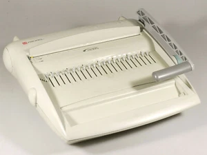 PRL) MACCHINA RILEGATRICE REXEL PETTINE MODEL CB305 COMB PUNCH DOCUBIND MACHINE - Foto 1 di 11
