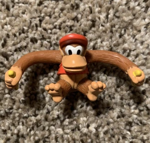 Vintage 2002 Nintendo Superstars Diddy Kong Toy Figure 1” PVC Burger King RARE - Picture 1 of 7