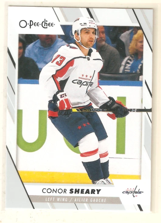 Connor Sheary 2023-24 O-Pee-Chee Base Card #358 Capitals - Image 1 of 1