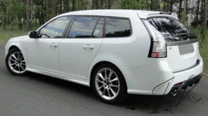 Alerón labial difusor trasero para Saab 93 Facelift (2007+) - Se adapta al modelo Aero Estate - Imagen 1 de 4
