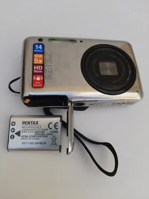 	PENTAX OPTIO S1 COMPACT CAMERA 14 MEGA PIXEL,CHROME			 				 - Image 1 of 4
