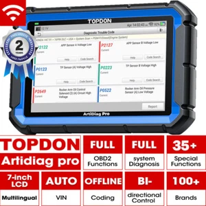 Topdon Artidiag PRO Profi KFZ OBD2 Diagnosegerät Scanner ALLE SYSTEM Active Test - Bild 1 von 21